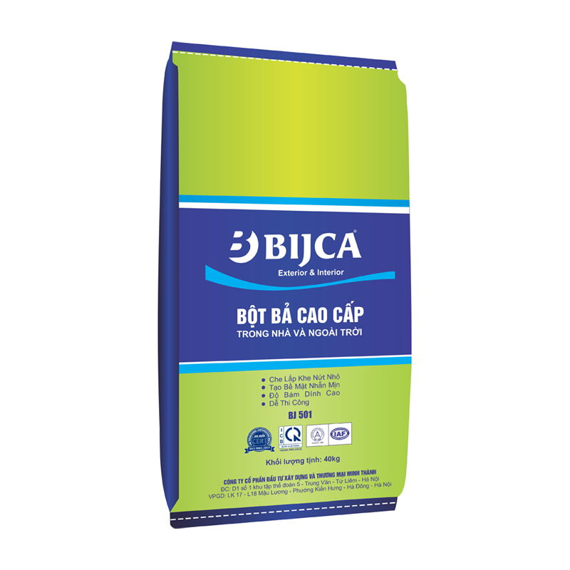 Bột bả cao cấp trong nhà và ngoài trời BIJCA