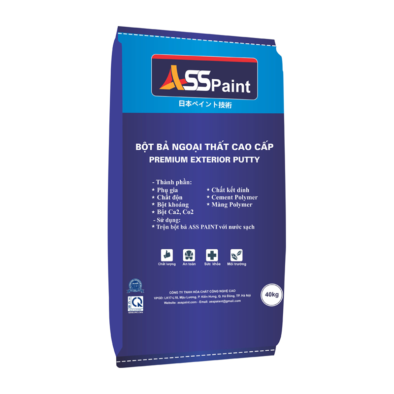 Bột bả ngoại thất cao cấp ASSpaint