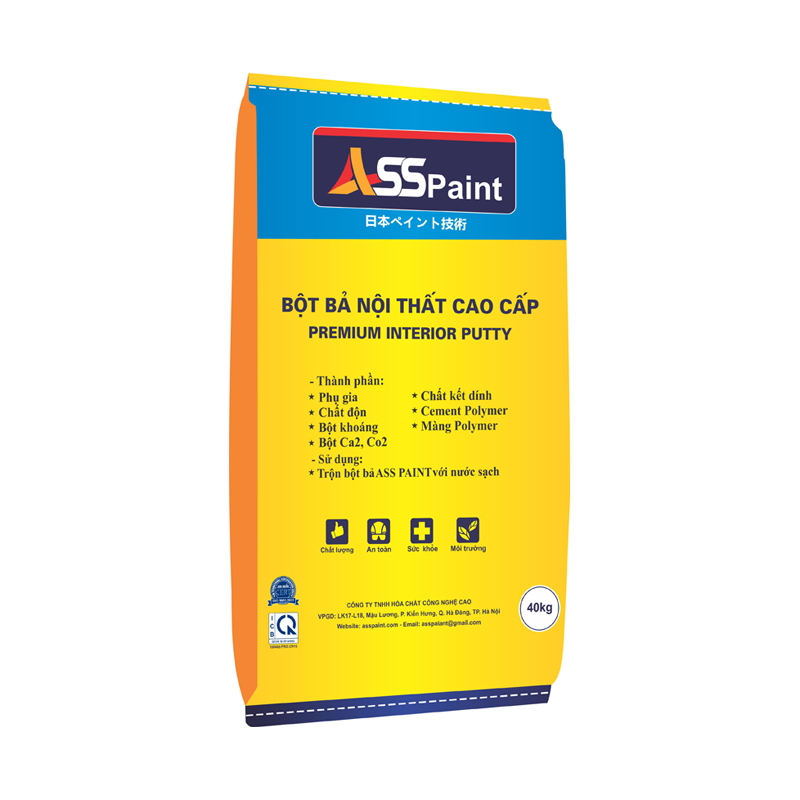 Bột bả nội thất cao cấp ASSpaint