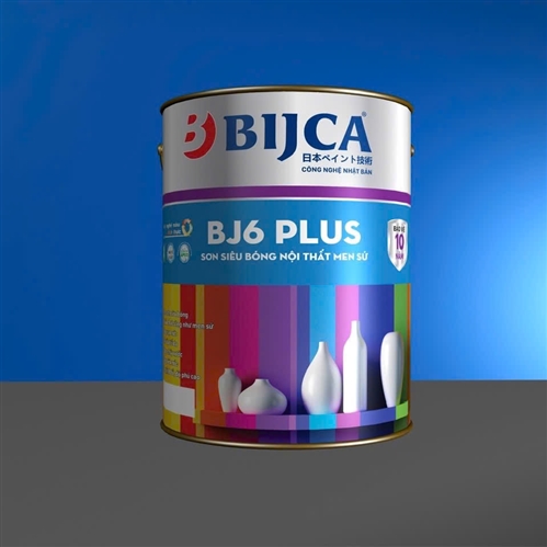 Sơn siêu bóng men sứ nội thất cao cấp BJ6 PLUS