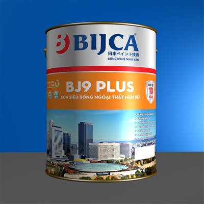 Sơn siêu bóng ngoại thất men sứ BJ9 PLUS