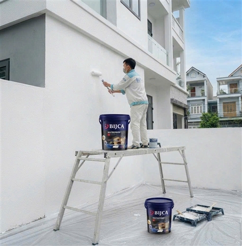 Giải pháp chống thấm ngoại thất toàn diện: Bí quyết khắc phục tường thấm nước, rêu mốc mùa mưa bão