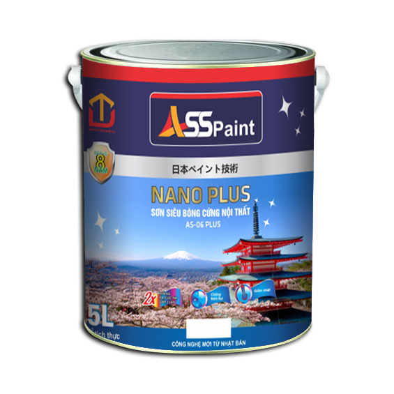 Sơn siêu bóng cứng nội thất